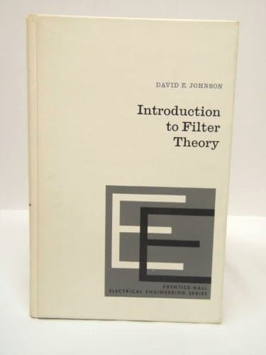 Book cover for Introduction to Filter Theory by Johnson, David E.