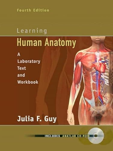 Book cover for Learning Human Anatomy by Guy MS  Ph.D., Julia