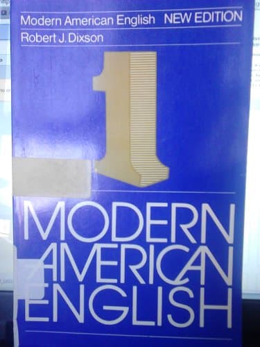 Book cover for Modern American English by Dixson, Robert J.
