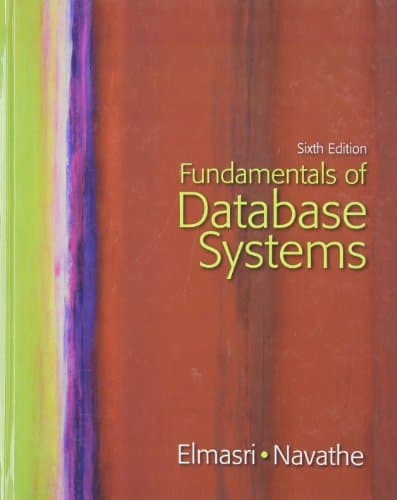 Fundamentals of Database Systems (6th Edition)
