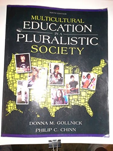 Book cover for Multicultural Education in a Pluralistic Society (9th Edition) by Gollnick, Donna M.