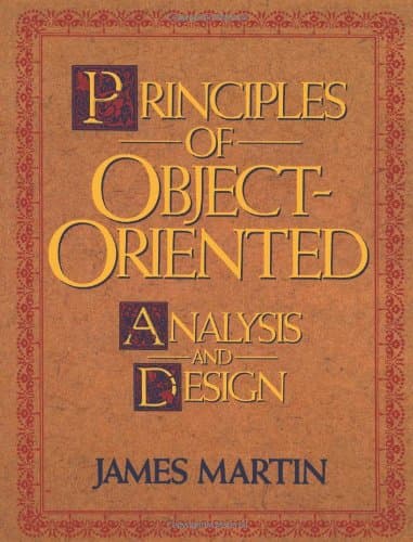 Book cover for Principles of Object-Oriented Analysis and Design by Martin, James