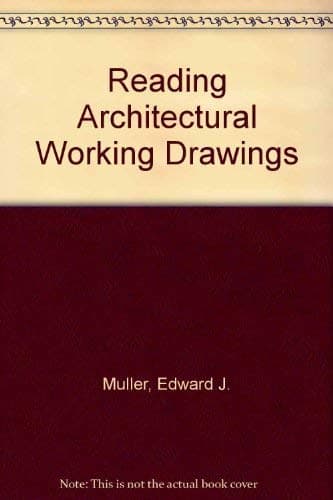 Book cover for Reading architectural working drawings by Muller, Edward John