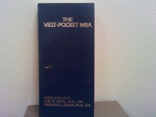 Book cover for The Vest-Pocket MBA by Jae K.Shim