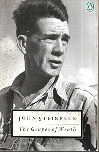 Book cover for The Grapes of Wrath by Steinbeck, John