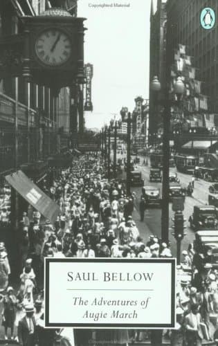 Book cover for The Adventures of Augie March (Classic, 20th-Century, Penguin) by Bellow, Saul