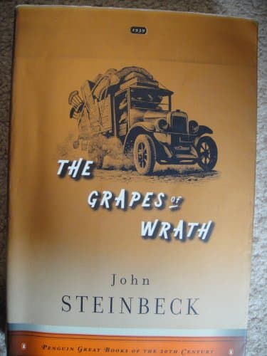 Book cover for The Grapes of Wrath (Penguin Great Books of the 20th Century) by Steinbeck, John