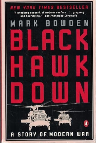Book cover for Black Hawk Down: A Story of Modern War by Bowden, Mark