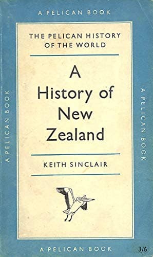 Book cover for A history of New Zealand by Sinclair