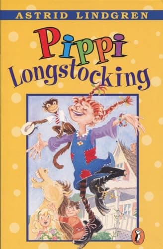 Book cover for Pippi Longstocking by Lindgren, Astrid