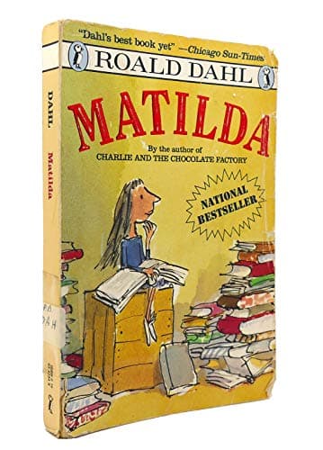 Book cover for Matilda by Dahl, Roald