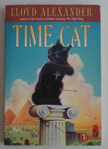 Book cover for Time Cat: The Remarkable Journeys of Jason and Gareth by Alexander, Lloyd