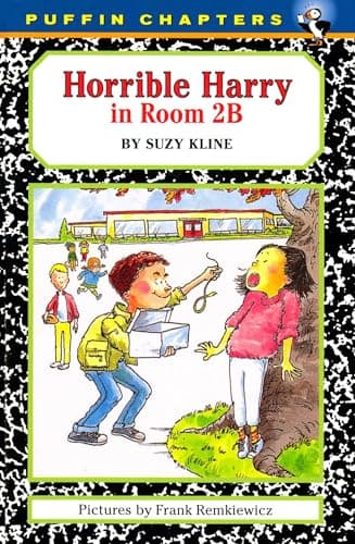 Book cover for Horrible Harry in Room 2B by Kline, Suzy