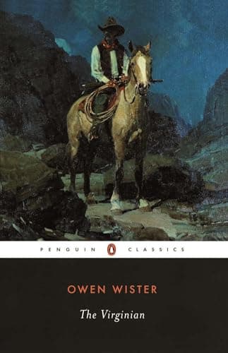 Book cover for The Virginian by Wister, Owen