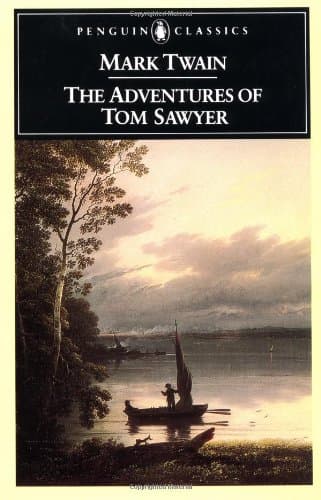 Book cover for The Adventures of Tom Sawyer (Penguin Classics) by Twain, Mark