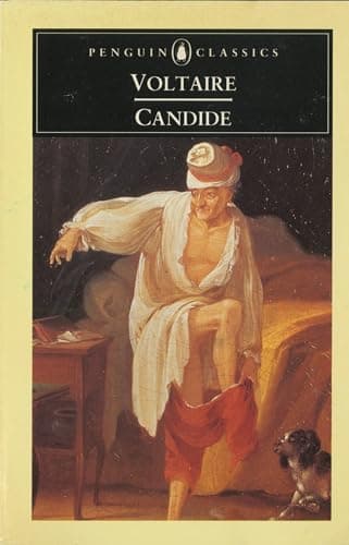 Book cover for Candide: Or Optimism (Penguin Classics) by Voltaire