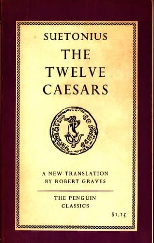 Book cover for The Twelve Caesars (Penguin Classics) by Suetonius