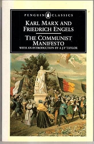 Book cover for The Communist Manifesto by Karl Marx