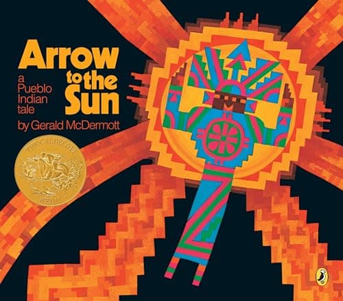 Book cover for Arrow to the Sun: A Pueblo Indian Tale by McDermott, Gerald
