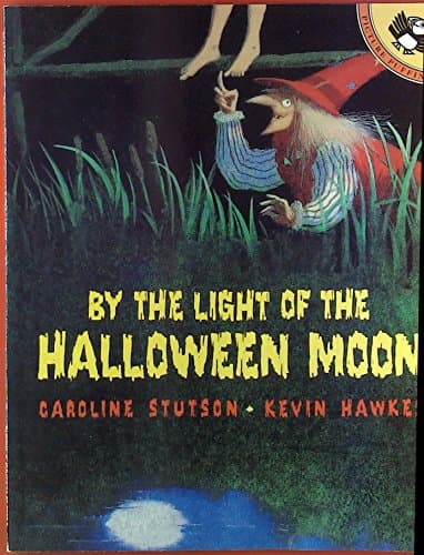 Book cover for By the Light of the Halloween Moon (Picture Puffins) by Stutson, Caroline