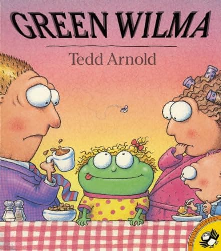 Book cover for Green Wilma (Puffin Pied Piper) by Arnold, Tedd