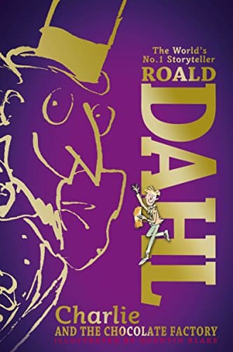 Book cover for Charlie and the Chocolate Factory by Roald Dahl