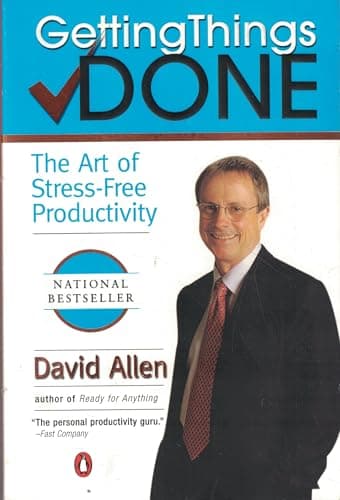 Book cover for Getting Things Done: The Art of Stress-Free Productivity by Allen, David