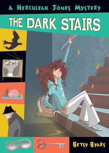 Book cover for The Dark Stairs (Herculeah Jones Mystery) by Byars, Betsy