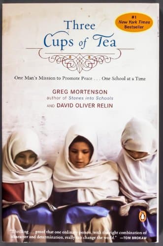 Book cover for Three Cups of Tea by Greg Mortenson