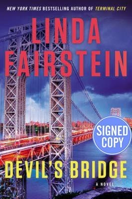 Book cover for Devil's Bridge - Signed/Autographed Copy by Linda Fairstein