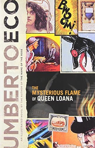 Book cover for The Mysterious Flame of Queen Loana by Umberto Eco
