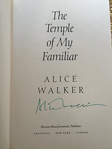 Book cover for The Temple of My Familiar by Walker, Alice
