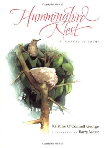Book cover for Hummingbird Nest: A Journal of Poems by Kristine O'Connell George