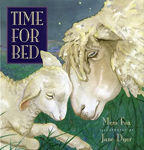 Book cover for Time for Bed by Mem Fox