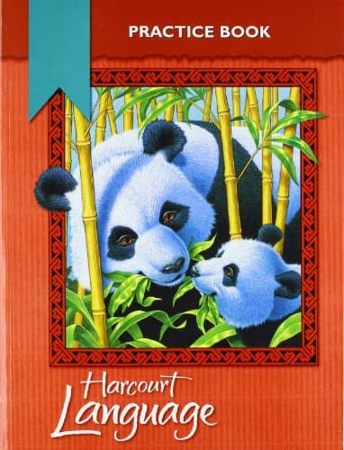 Book cover for Harcourt Language: Practice Book Grade 3 by hsp