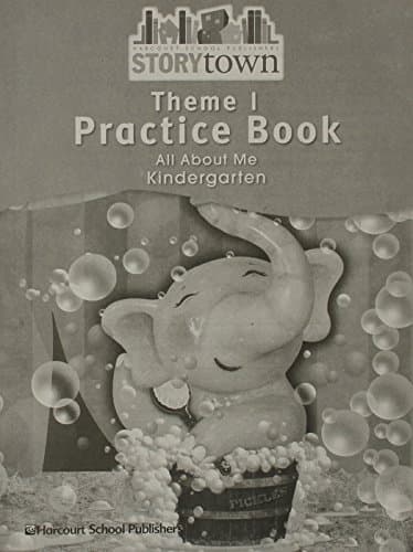 Book cover for Storytown: Practice Book Student Edition Collection Grade K by HSP