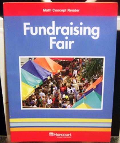 Book cover for Fundraising Fair, Below Level Reader Grade 5: Harcourt School Publishers Math by Hsp