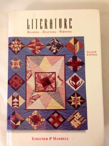 Book cover for Literature--reading, reacting, writing by Kirszner, Laurie G