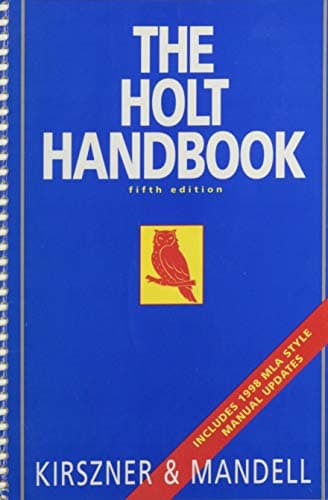 Book cover for Acp:the Holt Handbook, by kirszner