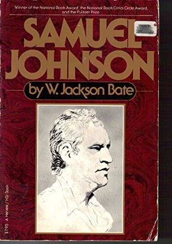Book cover for Samuel Johnson by Bate, Walter Jackson