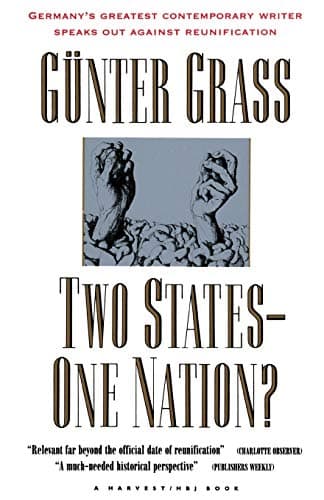 Book cover for Two States--One Nation? by Grass, Günter