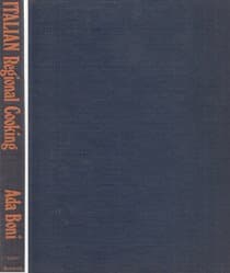 Book cover for Italian Regional Cooking by Boni, Ada
