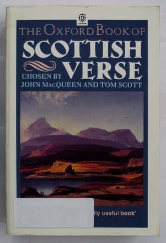 Book cover for The Oxford Book of Scottish Verse (Oxford Books of Verse) by MacQueen, John