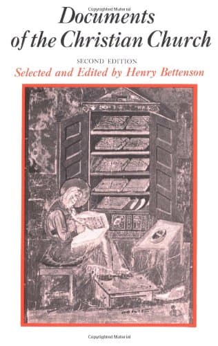 Book cover for Documents of the Christian Church by Bettenson, Henry