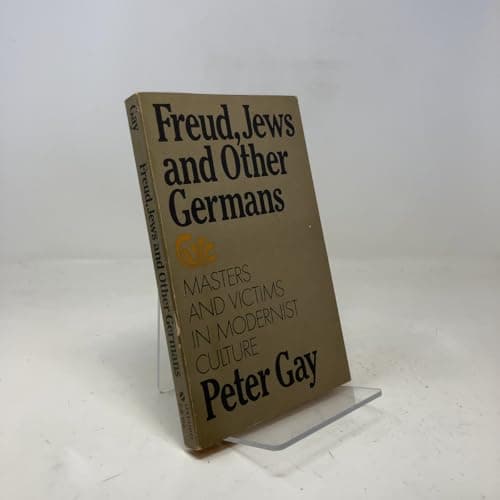 Book cover for Freud, Jews and Other Germans: Masters and Victims in Modernist Culture by Gay, Peter