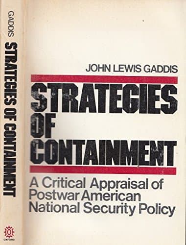Book cover for Strategies of Containment: A Critical Appraisal of Postwar American National Security by Gaddis, John Lewis