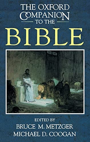 Book cover for The Oxford Companion to the Bible (Oxford Companions) by Metzger, Bruce M.