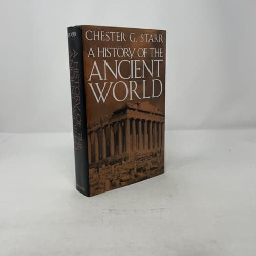 Book cover for A History of the Ancient World by Starr, Chester G.