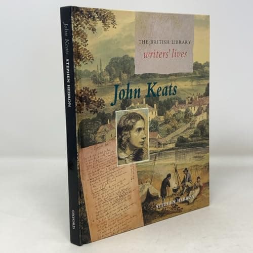 Book cover for John Keats (British Library Writers' Lives Series) by Hebron, Stephen