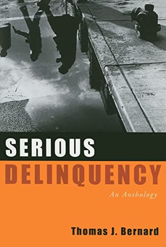 Book cover for Serious Delinquency: An Anthology by Bernard, Thomas J.